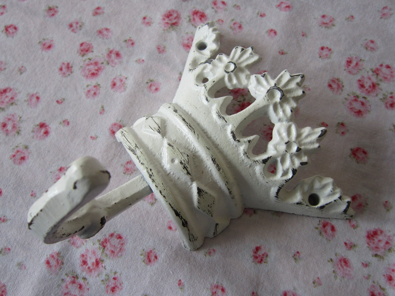 Crown Hook - Tiara - Princess decor - Childrens Cottage room decor - Shabby and chic