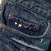 Vintage Levi's Denim High Waisted Shorts- Black - Size X-SMALL-SMALL