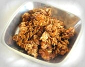 Gingersnap Cookie Gourmet Granola - All natural & vegan - almonds, ginger, molasses, oats 12 oz. bag