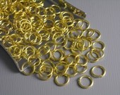 JUMPRING-GOLD-6MM - 50 of 6mm Gold Plated Open Jump Rings