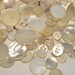 Vintage Mother of Pearl Button Lot MOP Shell Buttons