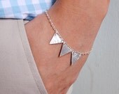 Bunting Flag Aluminium Bracelet (No. 24)