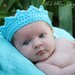 Crochet Princess Crown. Newborn photo prop