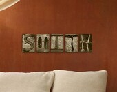 Alphabet Art Photography, Canvas Letters, Personalized Name Art, Wedding Gift, Anniversary Gift, Home Decor, Wall Art