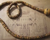 67 beads strung necklace vintage trading african beads ghana jewelry making supplies earrings necklace or bracelet