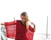 Sheer Short Sleeve Sweater