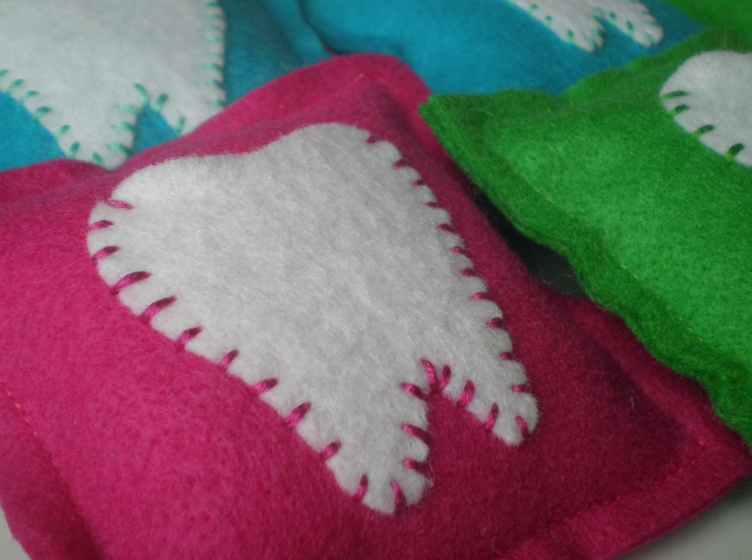 Felt Tooth Fairy Pillows