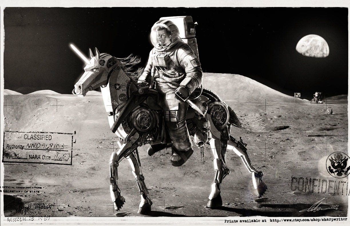 John F. Kennedy Alien Hunter Classified   HQ 11x17 Print