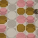 1970's Vintage Wallpaper vinyl pink brown black geometric fabric backed wallpaper