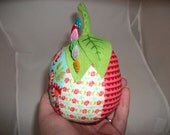Pin Cushon Fruit coordinating fabrics handmade and ready to ship