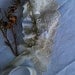 Vintage lace eyelet wrist cuff cufflet bride mother of bride bridesmaid silk ribbon ecru ivory organza cuff original wedding