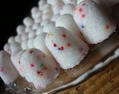 Confetti Hand Molded Sugar Cubes Gumdrop Shape