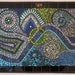 Abstract mosaic wall art