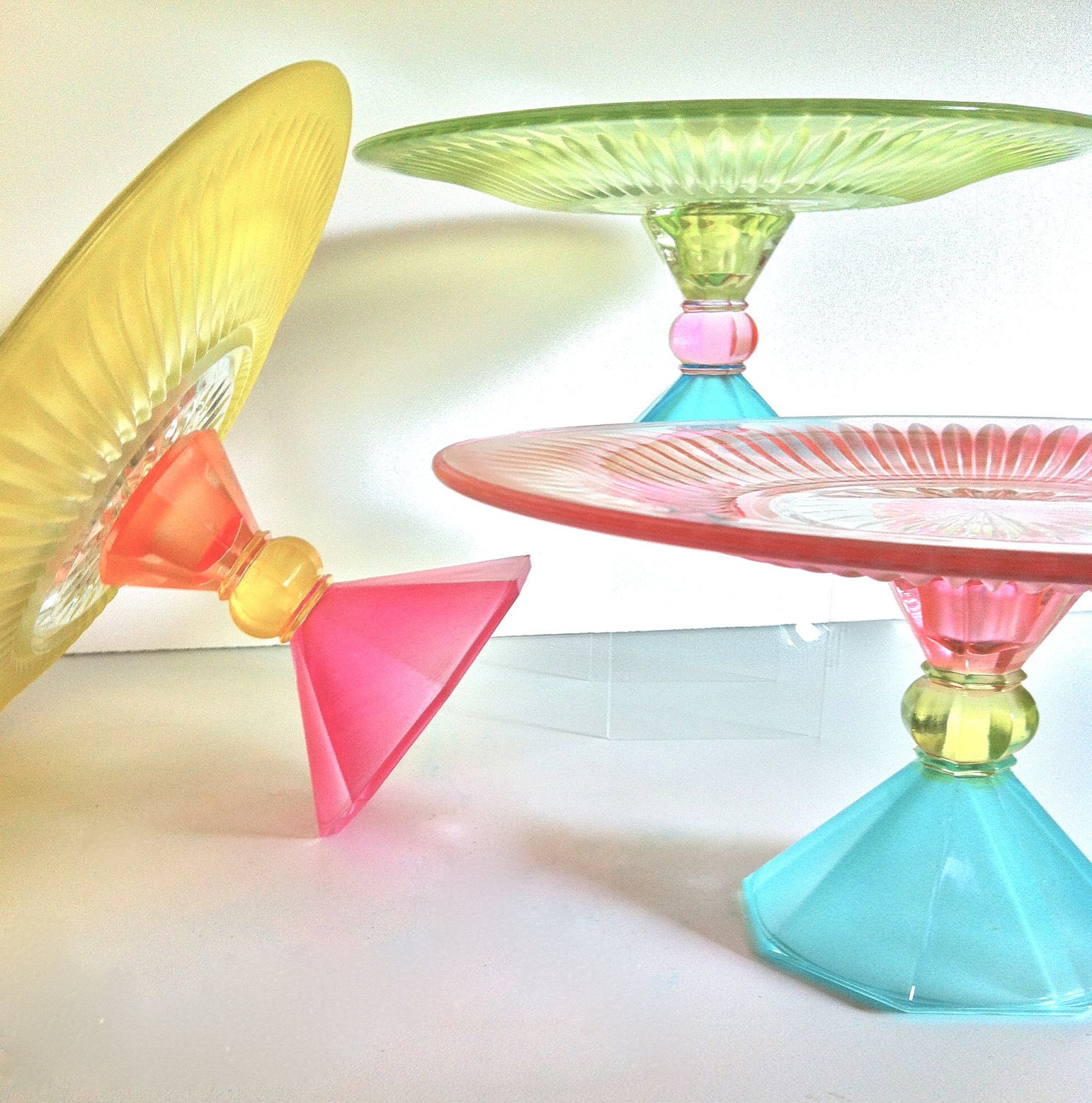 10" Cake Stands You Pick Your Colors