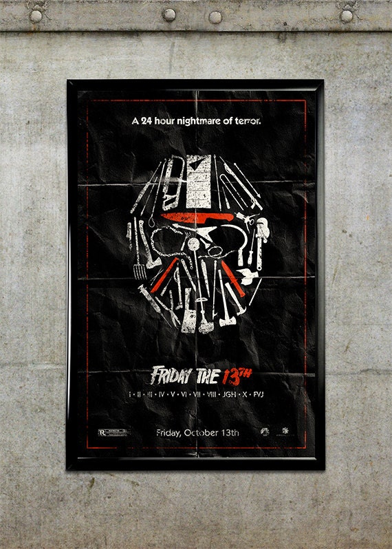 Friday the 13th 11x17 Movie Poster