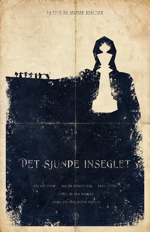 The Seventh Seal 11x17 Movie Poster