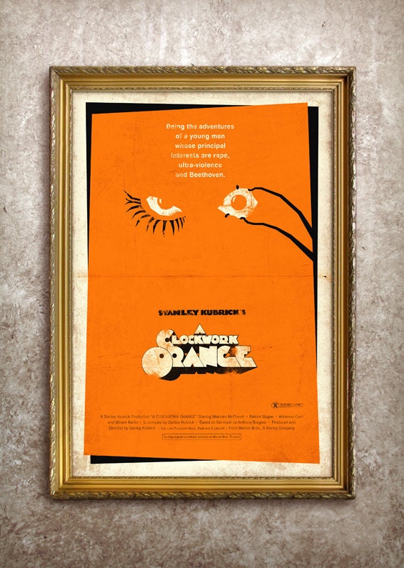 A Clockwork Orange 27x40 (Theatrical Size) Movie Poster