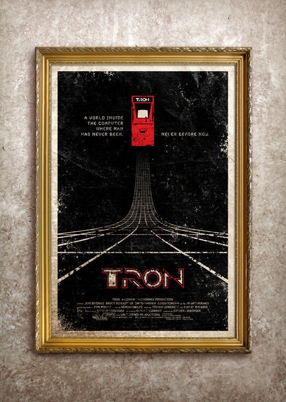 TRON 27x40 (Theatrical Size) Movie Poster