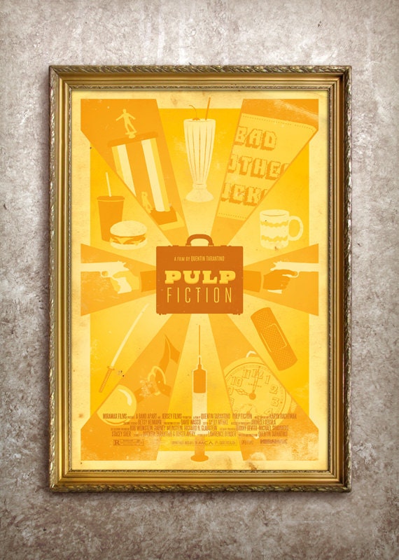 Pulp Fiction 27x40 (Theatrical Size) Movie Poster