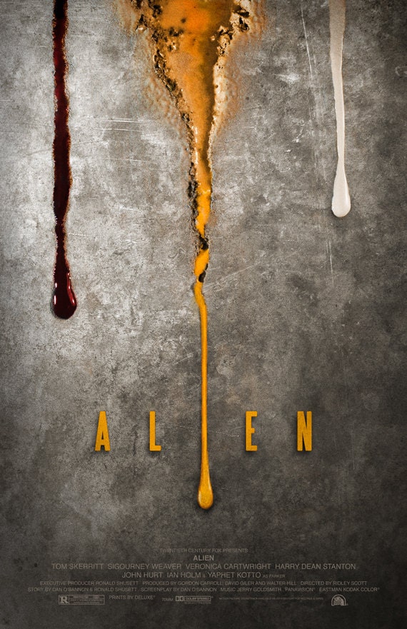Alien 11x17 Movie Poster