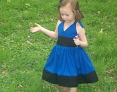 Handmade Flower Girl Dress the Colors of your Wedding Size 2t to Size 6