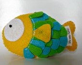 Fluffy Yellow Fish