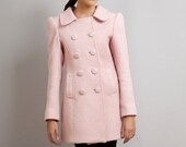 BLACK SWAN Natalie Portman's Pink Coat Nina Sayers wool winter limited edition S