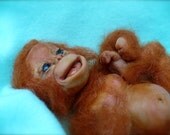 Chimp, Chimpanzee,Monkey, Ape, Orangutan OOAK,