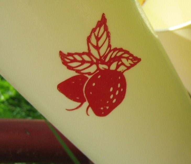 Strawberry Tumblers Instant Collection Vintage Set of Six