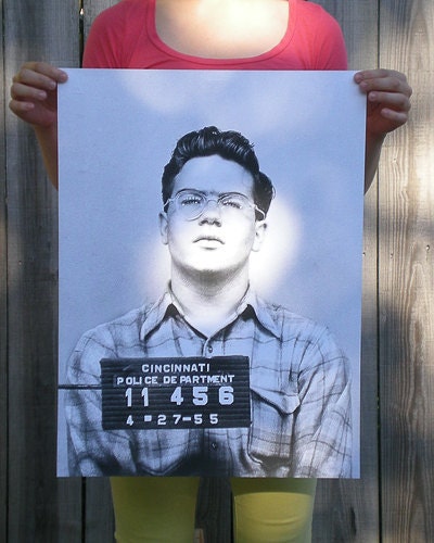 VINTAGE MUGSHOT POSTER