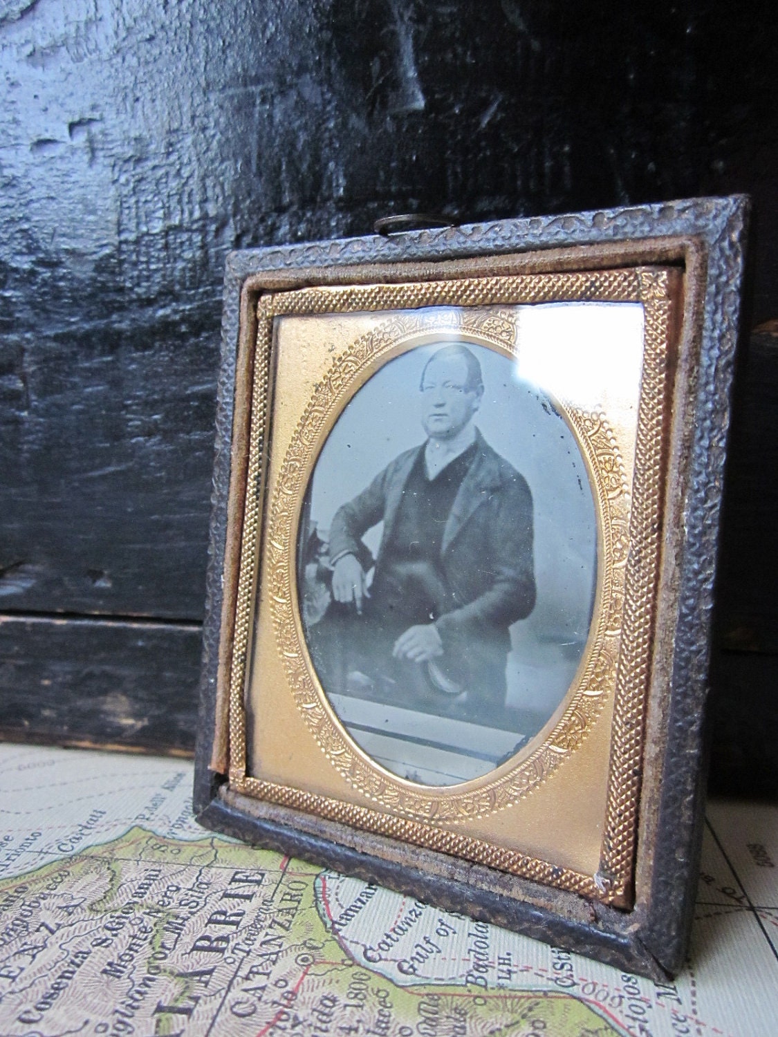 Antique Framed Tintype