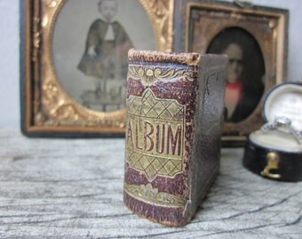 Miniature Tintype Album