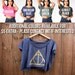 Deathly Hallows Crop Top in Cream
