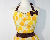 Lemon With Ribbon Full Apron