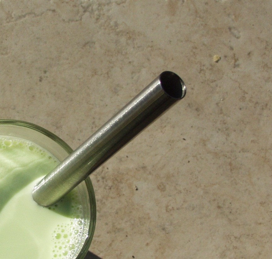 Stainless Steel Bubble Tea Straw - Reusable and Eco Friendly - Lifetime Guarantee