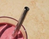 Stainless Steel Long Smoothie Straw - Reusable and Eco Friendly - Lifetime Guarantee