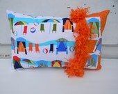 Another Beach Cabana Pillow