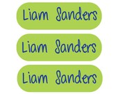 Laundry care tag labels - Washing machine and dryer safe - 100 Personalized Labels