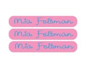 60 Dishwasher safe and Waterproof Labels - Great for daycare, school, baby bottles, sippy cups and more