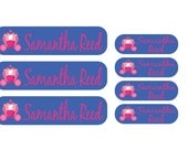2 of our Most Personalized Dishwasher Safe Labels for 1 low Premium Label Package Price- 21 LARGE rectangles & 44 Petite Labels