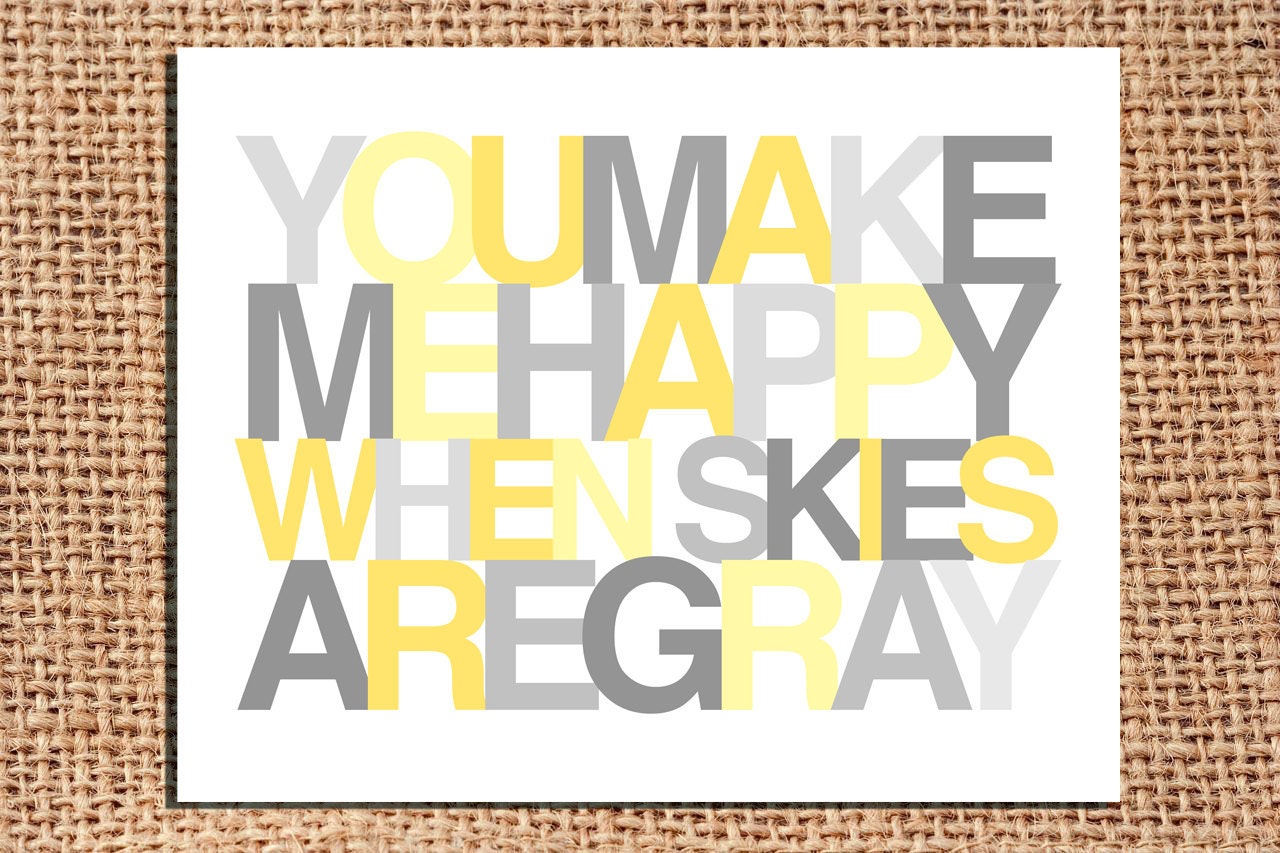 You Make Me Happy