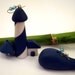Blue or Hot Pink Whale and Lighthouse Earrings - SoFunny Collection Bijotti&Ciciotti