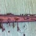 Country WALL HOOK Horse Harness Salvage Old Keys Farm House Primitive Rustic Hook