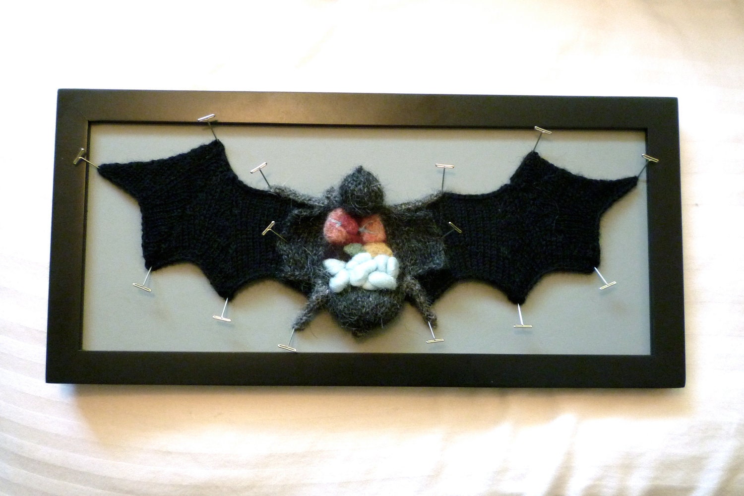 Knitted Dissected Bat Specimen PDF Pattern