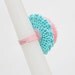 Mini Crochet Cake Ring - pink