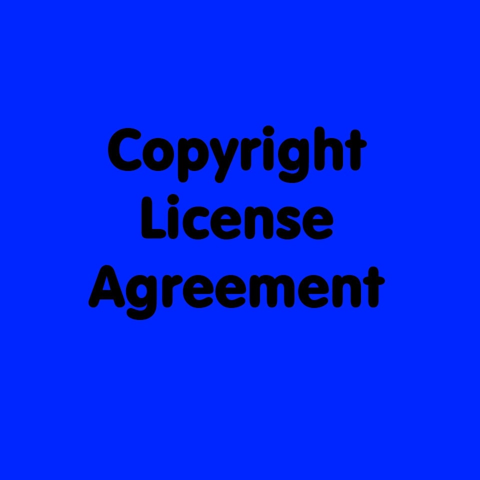 Copyright License Agreement