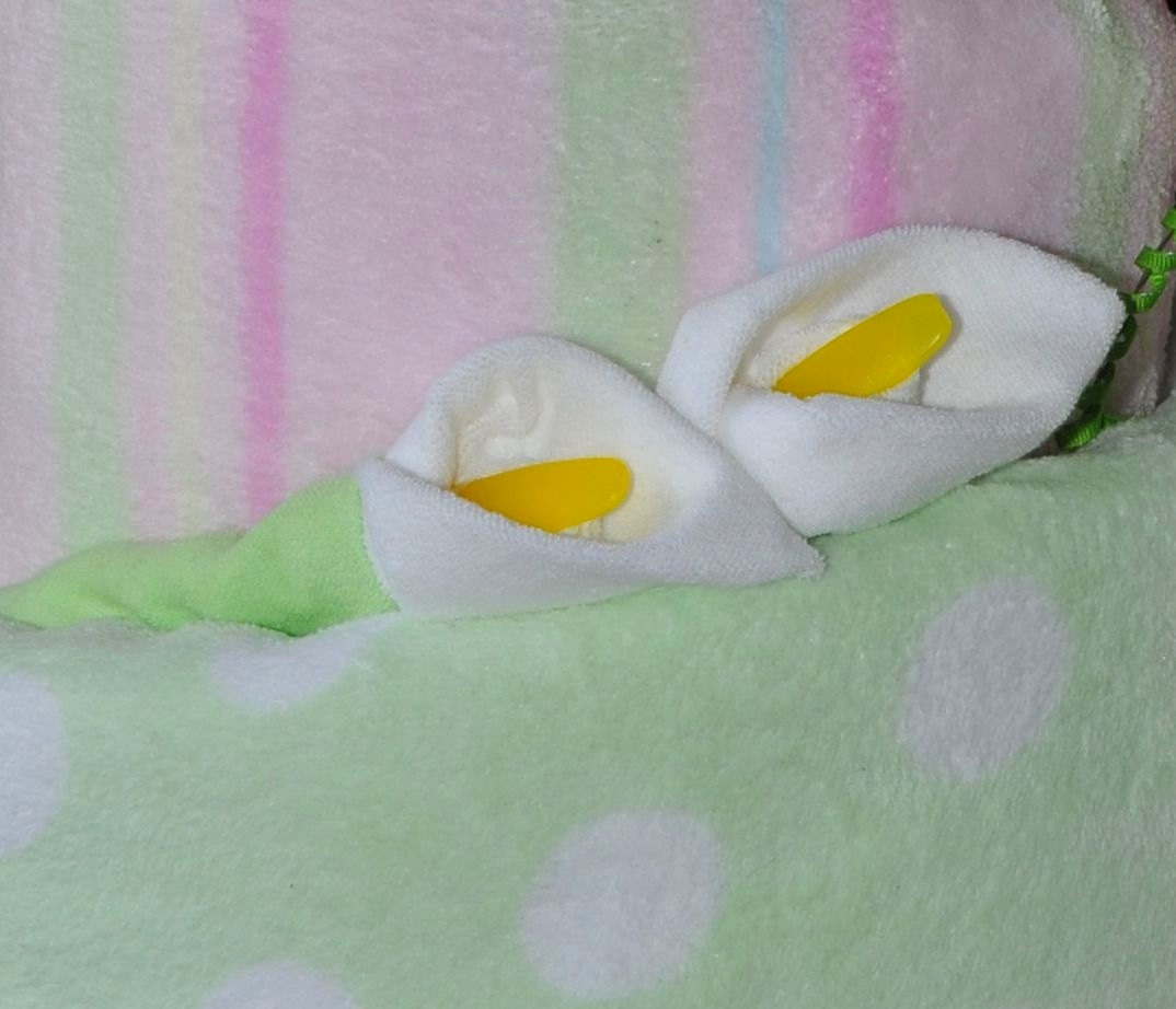 Washcloth Calla Lily Video Directions for Diaper Cake (SALE)