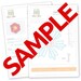 Instant Download - PDF Crochet Pattern - The Tree, the Houses and the Cloud Applique - Text instructions and SYMBOL CHART instructions