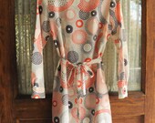 Vintage 1970's Fireworks Dress