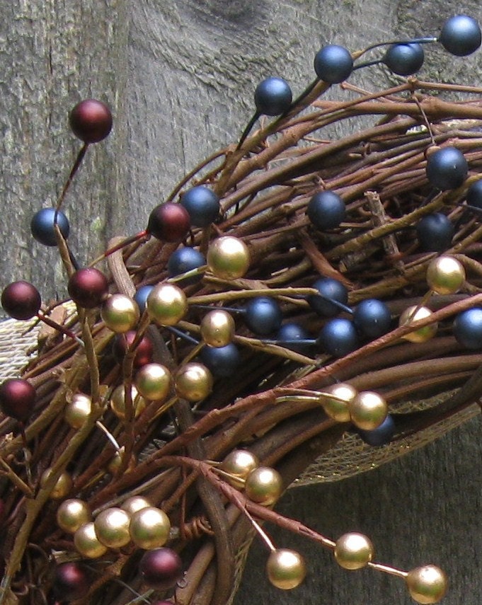 Americana Fourth of July Wreath